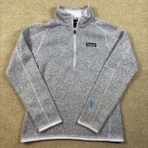 Patagonia Purple Better Sweater Quarter Zip Women's Size Small 25618
